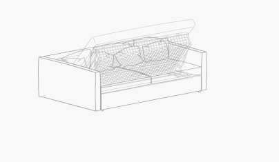Canapé Lit Tangram Vibieffe – Image 6