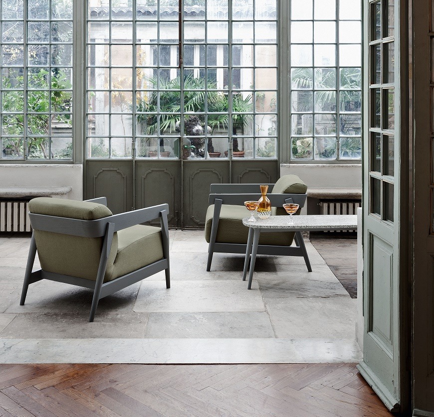 Fauteuil Brick 305 Gervasoni – Image 2