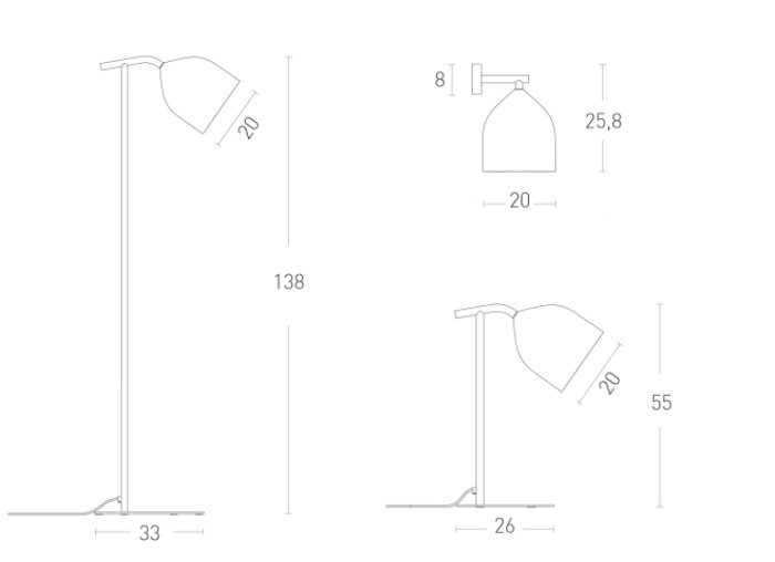 Luminaire Odile Lumen center Italia – Image 11