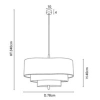 PEBBLE Ø 78