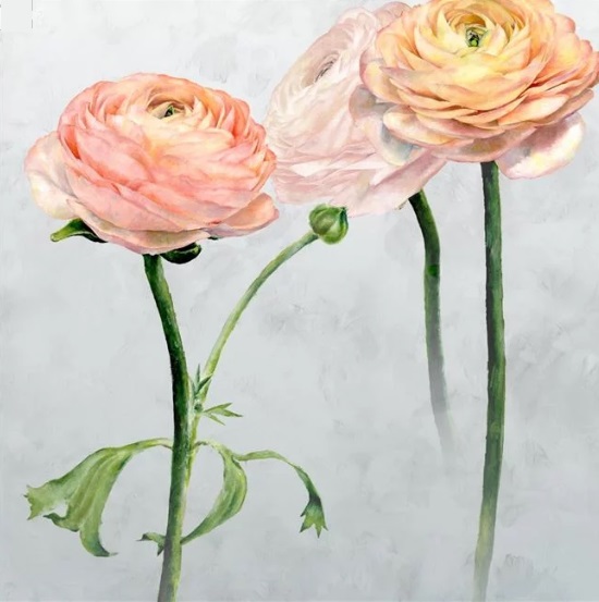 Papier Peint Designers-Guild TOURANGELLE SCENE PEONY