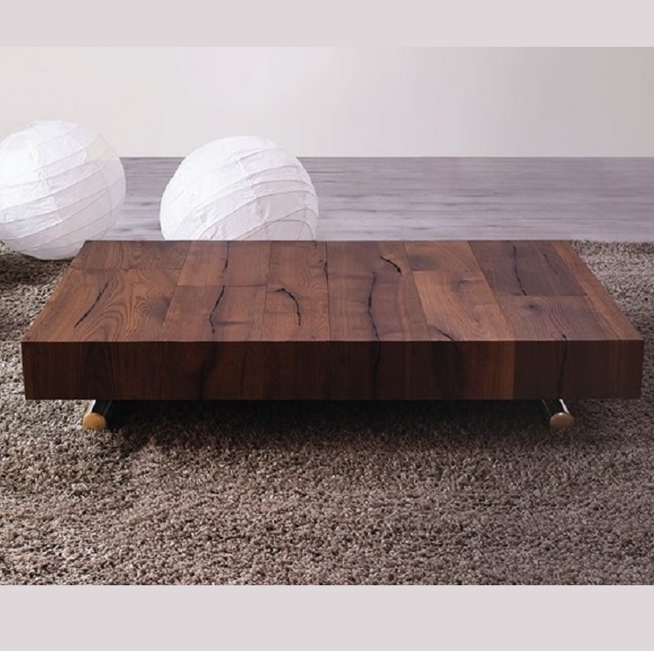 Table relevable Ulisse chêne massif Altacom