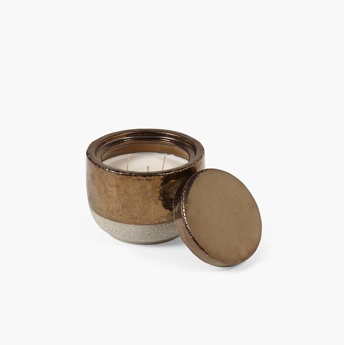 Bougie parfumée M or Charred Santal SERAX
