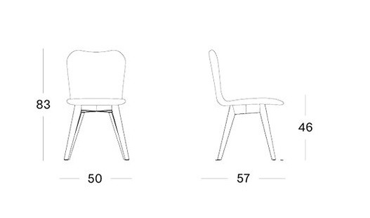 Chaise Lily pieds bois Vincent Sheppard Livraison offerte – Image 2