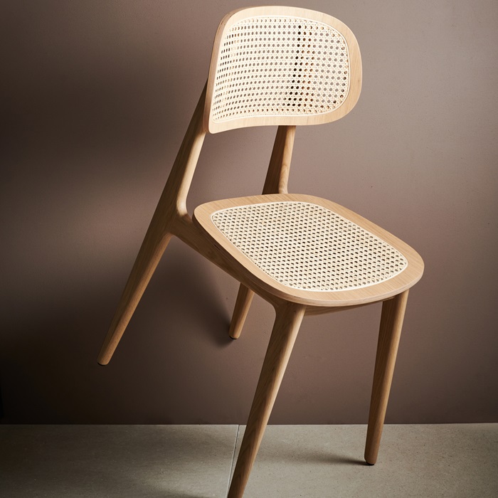 Chaise Titus Cannage Vincent Sheppard Noyer Livraison offerte – Image 3