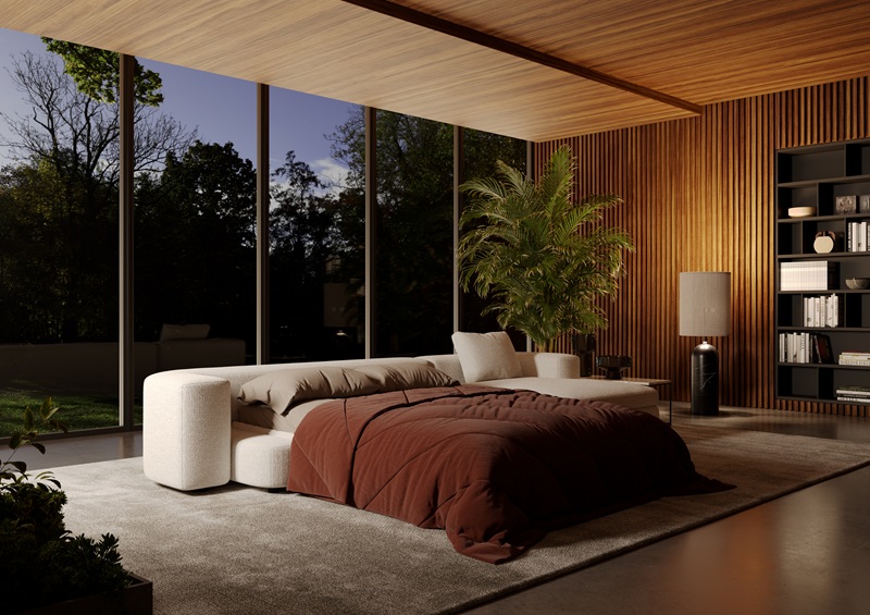 Canapé lit Foster Milano Bedding – Image 5