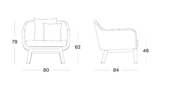 Fauteuil Alex lounge Vincent Sheppard Livraison offerte – Image 6