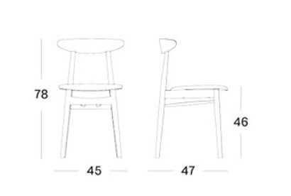 Chaise Teo Vincent Sheppard Livraison offerte – Image 9
