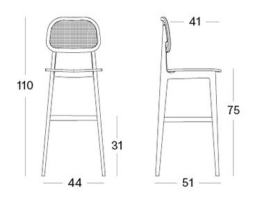 Tabouret Titus Vincent Sheppard Livraison offerte – Image 2