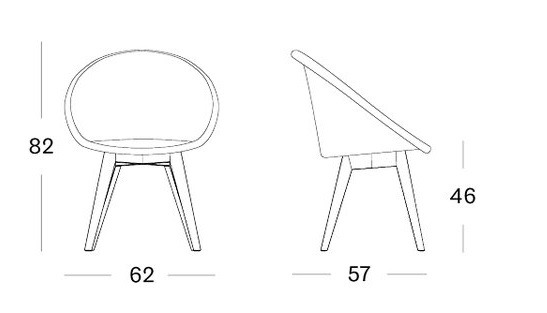 Chaise Joe Vincent Sheppard ( pieds bois) Livraison offerte – Image 13