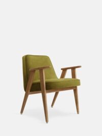 fauteuil 366 Velvet olive