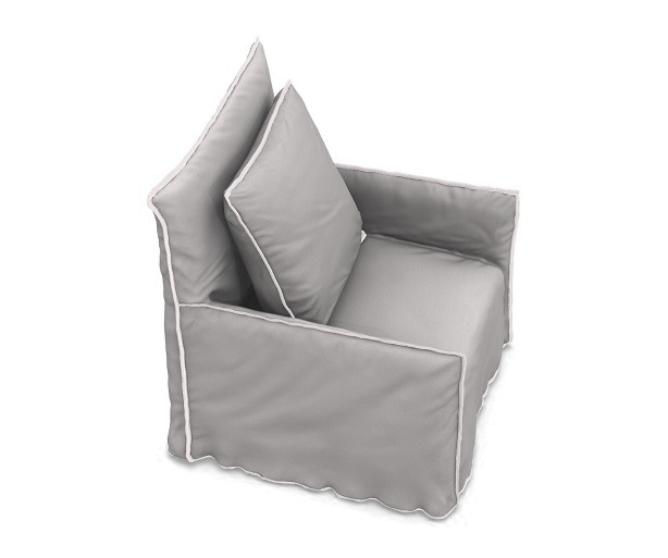 Fauteuil Ghost 04 Gervasoni Lino Bianco – Image 6