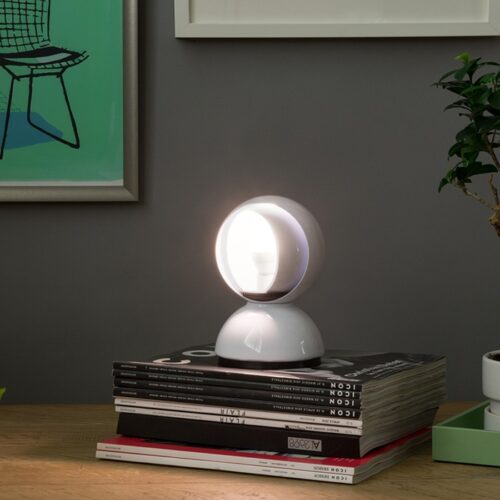 lampe a poser eclisse blanche
