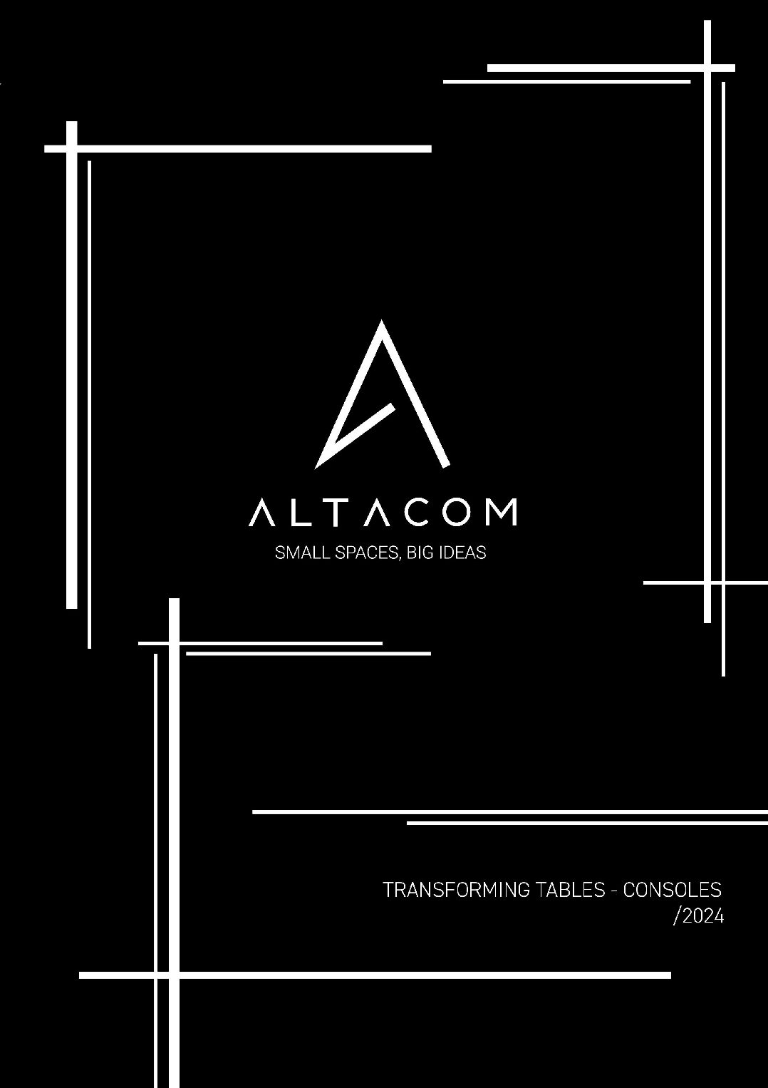 tables et consoles extensibles Altacom