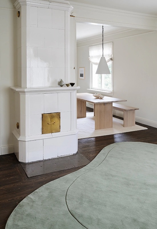 TAPIS en laine RESIDUE Layered – Image 2