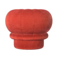velours rouge garance